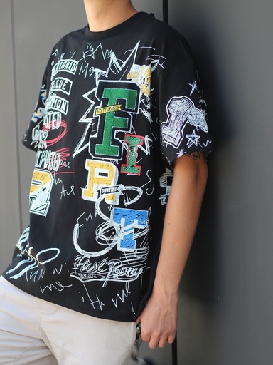PLAYERA | GRAFITI BLACK